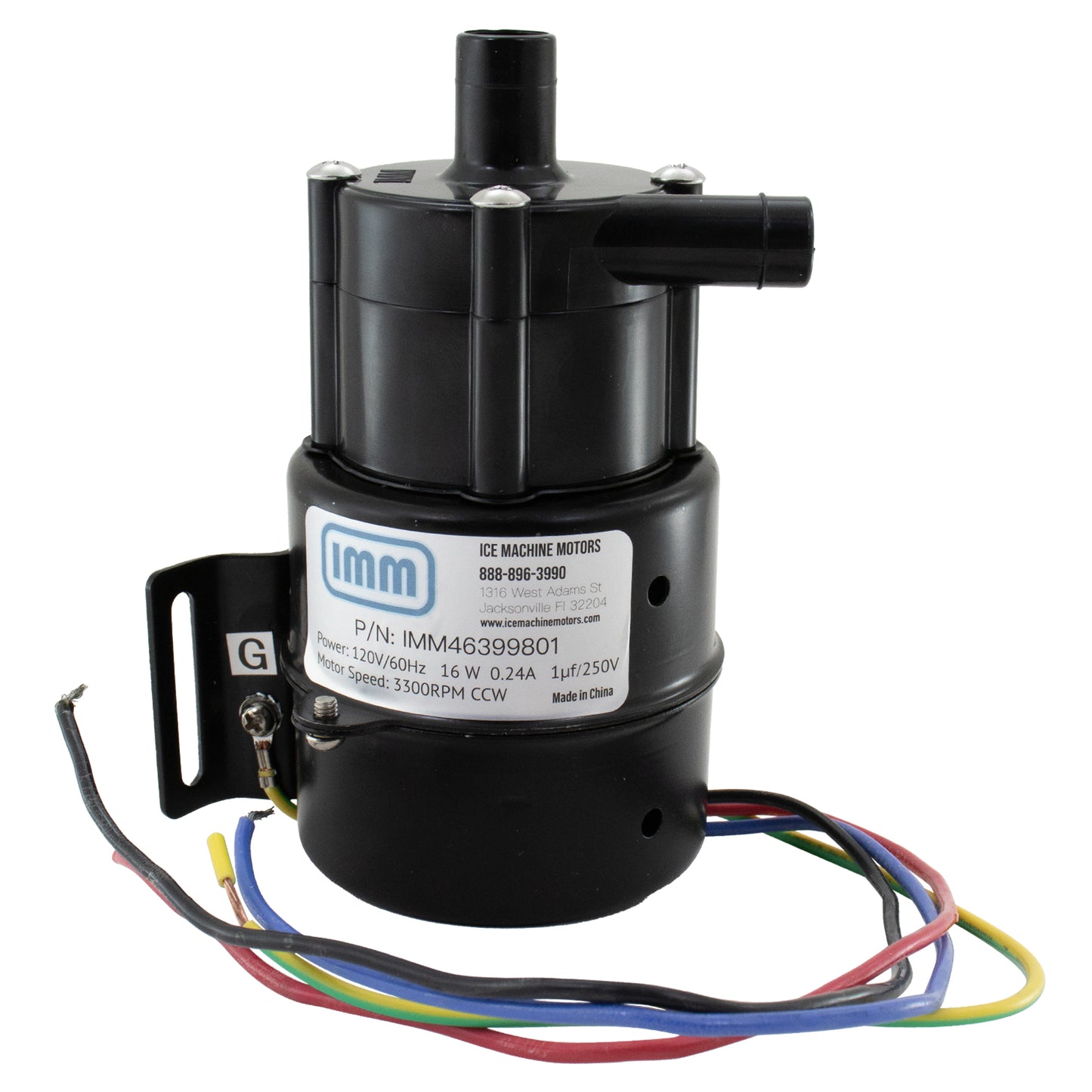Hoshizaki 463998-01 Water Pump Motor, 115V