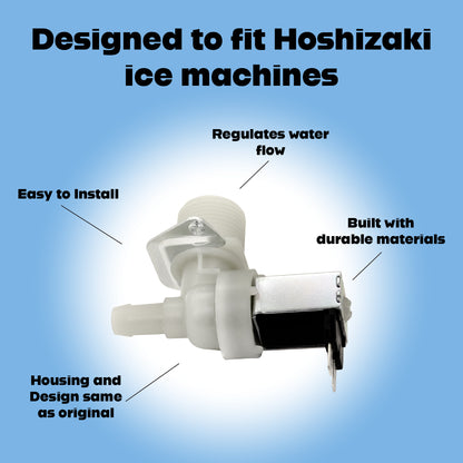 IMM Water Valve Solenoid Replacement for Hoshizaki 4A5309-01 Solenoid Valve, Water, 24V, 50/60HZ