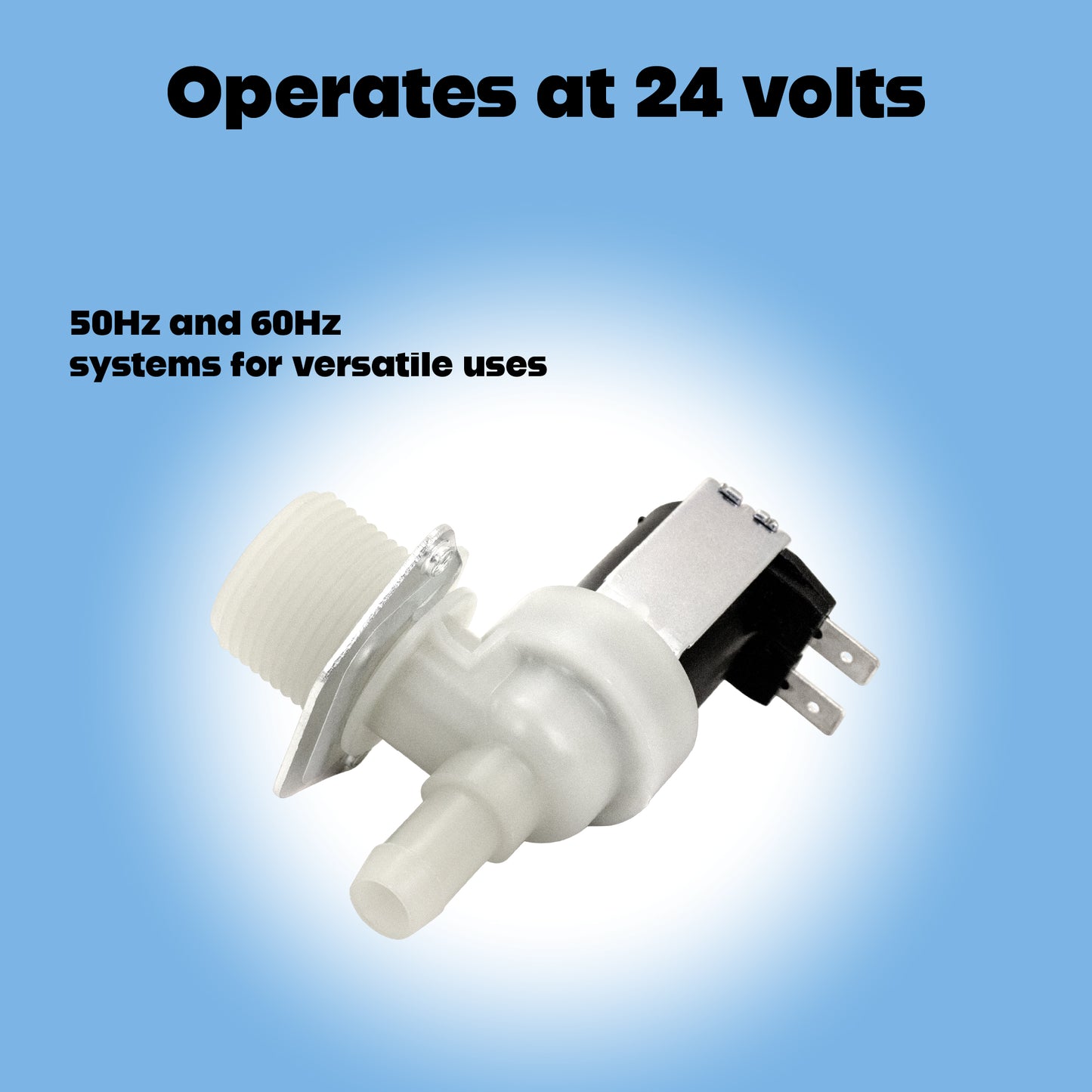 IMM Water Valve Solenoid Replacement for Hoshizaki 4A5309-01 Solenoid Valve, Water, 24V, 50/60HZ