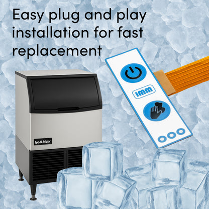 2-Pack IMM Replacement for Ice O Matic 9101394-01 Remote User Switch Ice Machine Replacement Part