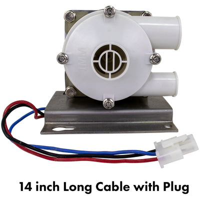 IMM Ice Machine Motor Replacement for Hoshizaki S-0730 with Plug and Mounting Kit for Commercial Ice Makers
